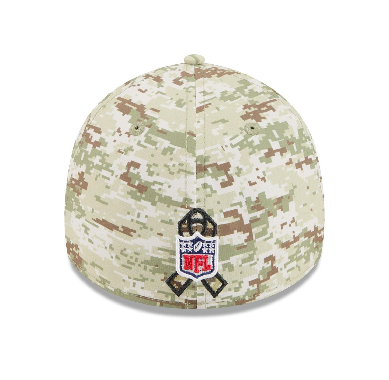Men's Camo/Dark Green Tennessee Titans 2025 Salute to Service 39THIRTY Flex Hat