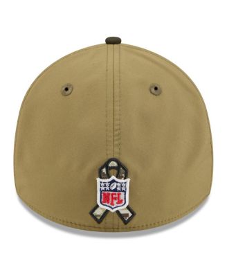 Men's Green Dallas Cowboys 2025 Salute to Service 39THIRTY Flex Hat