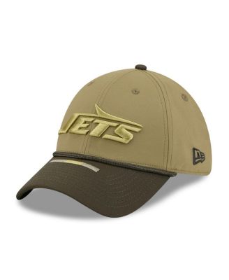 Men's Green/Dark Green New York Jets 2025 Salute to Service 39THIRTY Flex Hat