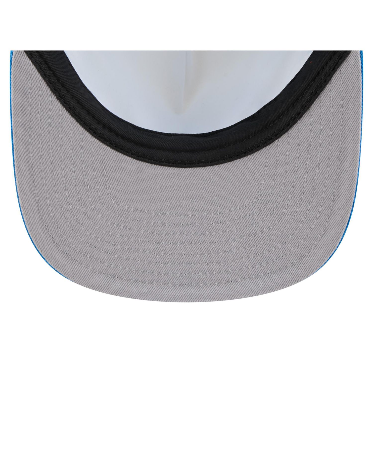 Men's Cream/Blue Detroit Lions Cutout A-Frame 9FIFTY Snapback Hat