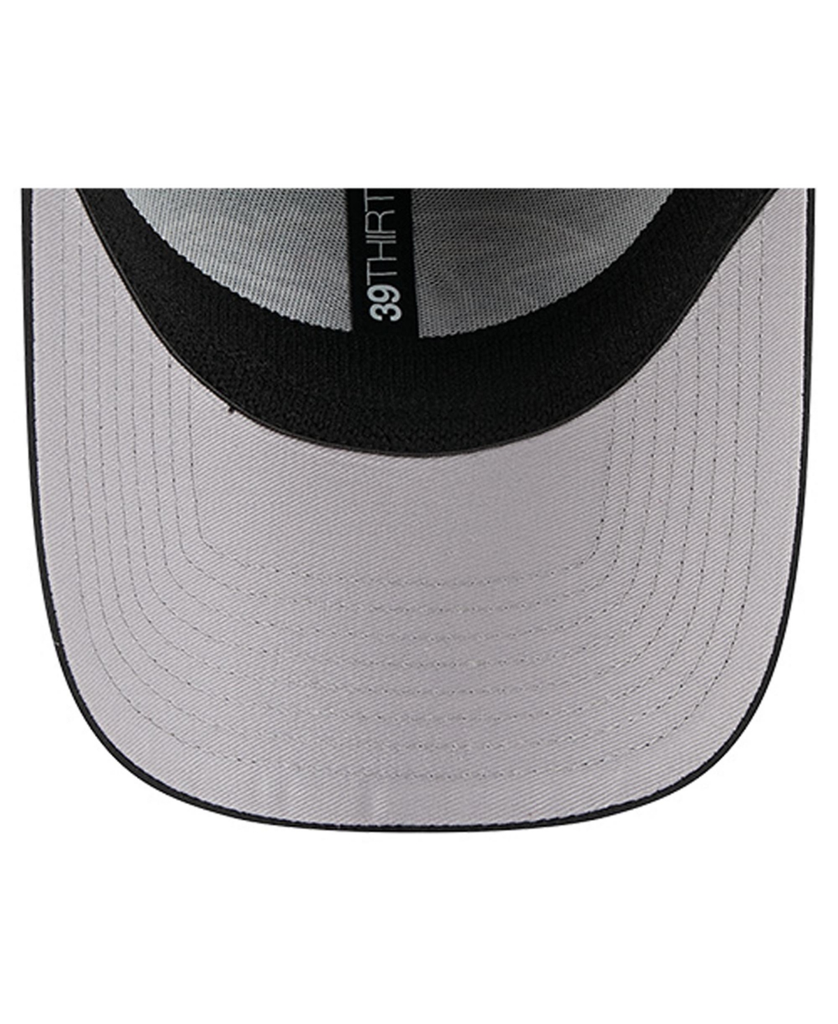 New Era Men'sâ Black Baltimore Ravens Outline 39thirty Flex Hat In Black