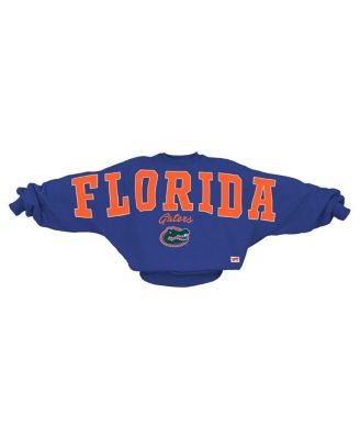 Pressbox - Women's Royal Florida Gators Flannigan Oversized Dolman Pullover Sweatshirt