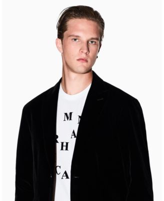 Men's Circle Lettering Graphic T-Shirt