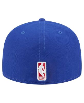 Men's White/Royal Philadelphia 76ers Repeat 59Fifty Fitted Hat