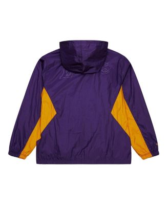 Men's Purple Los Angeles Lakers Playmaker Full-Zip Windbreaker Jacket