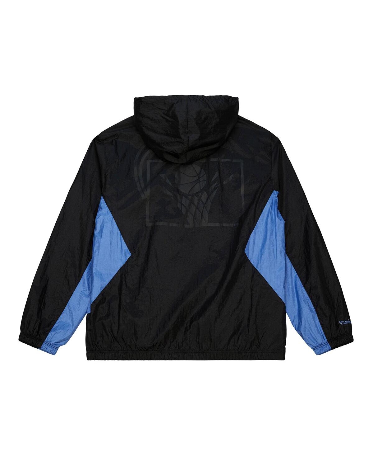 Mitchell & Ness Men's Black Cleveland Cavaliers Playmaker Full-zip Windbreaker Jacket In Black