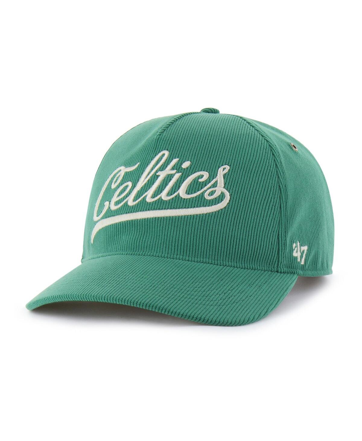 47 Brand Men's Kelly Green Boston Celtics Golden Age Relaxed Corduroy Hitch Adjustable Hat In Green