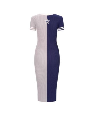 Women's Navy/Silver Dallas Cowboys Colleen Dress