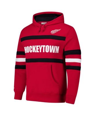 Men's&nbsp;Red Detroit Red Wings Head Coach Slogan Pullover Hoodie