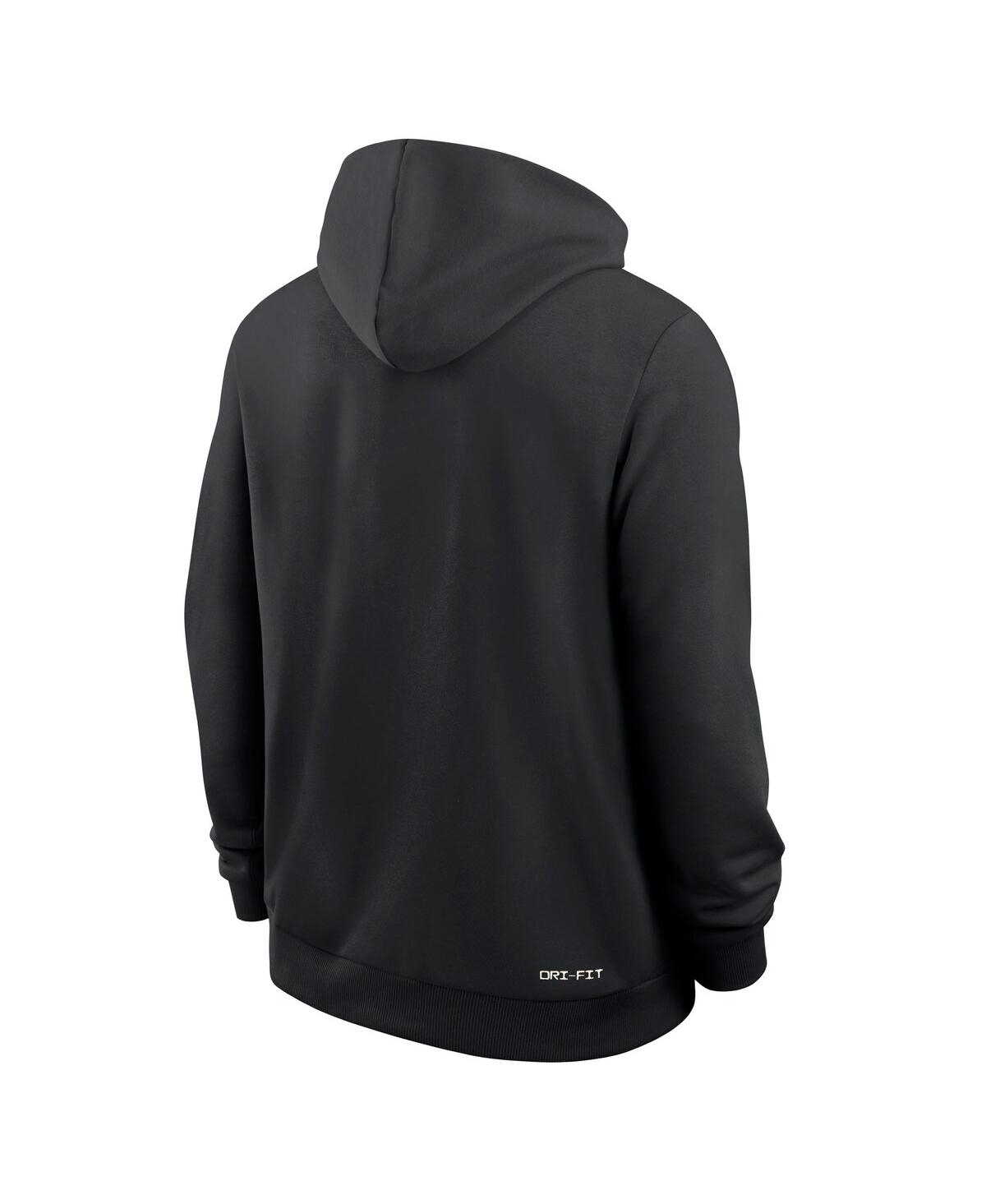 Nike Men's Black LA28 Summer Olympics Standard Issue Dri-fit Full-Zip Hoodie