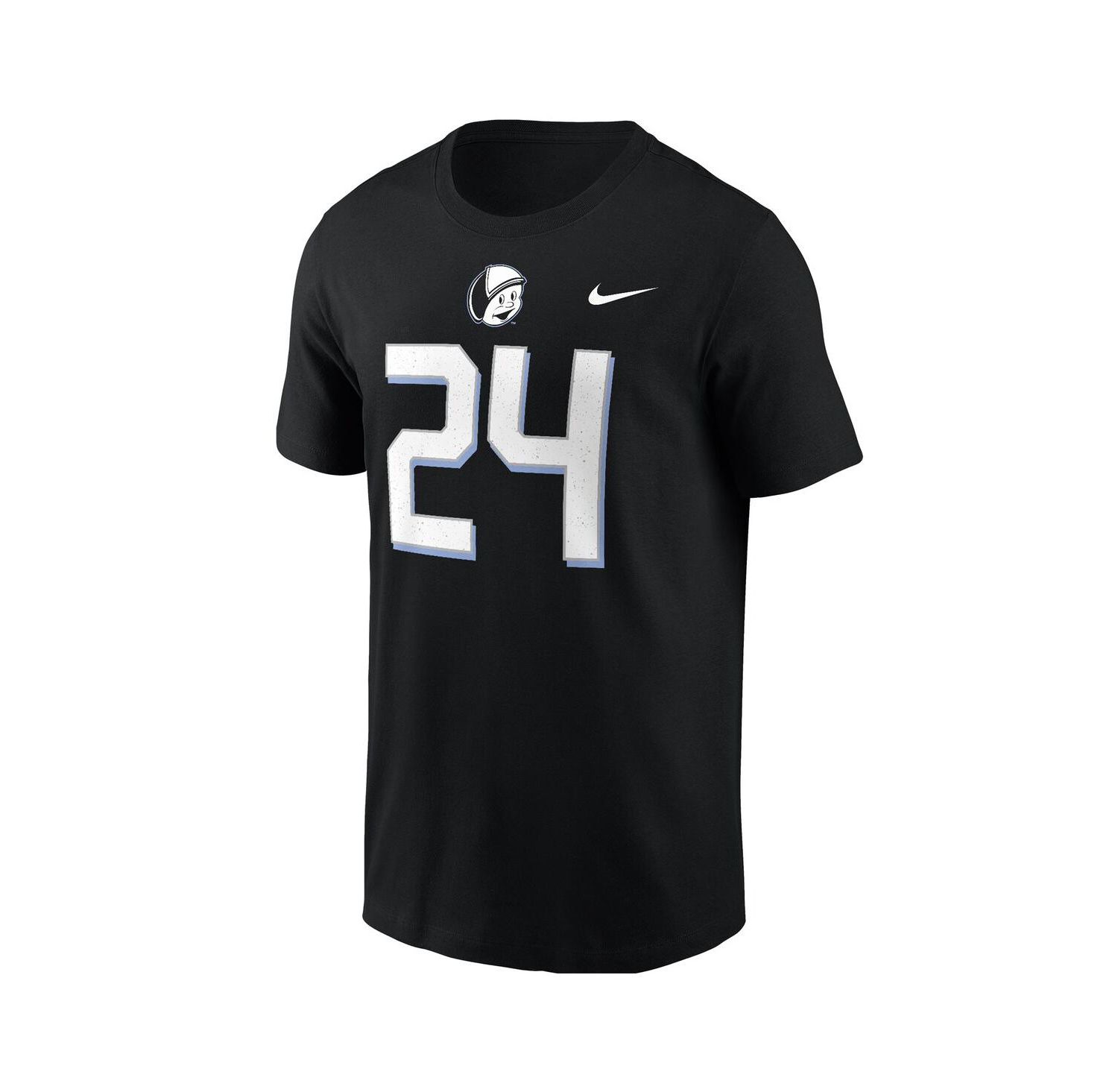 Men's 24 Black UCF Knights 2024 Space Game Jersey T-Shirt