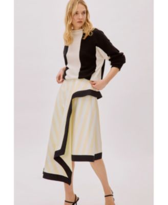 Women's Kayra Cotton Striped Skirt