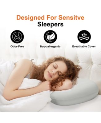 Memory Foam Sleep Pillow Orthopedic Contour Cervical Neck Support