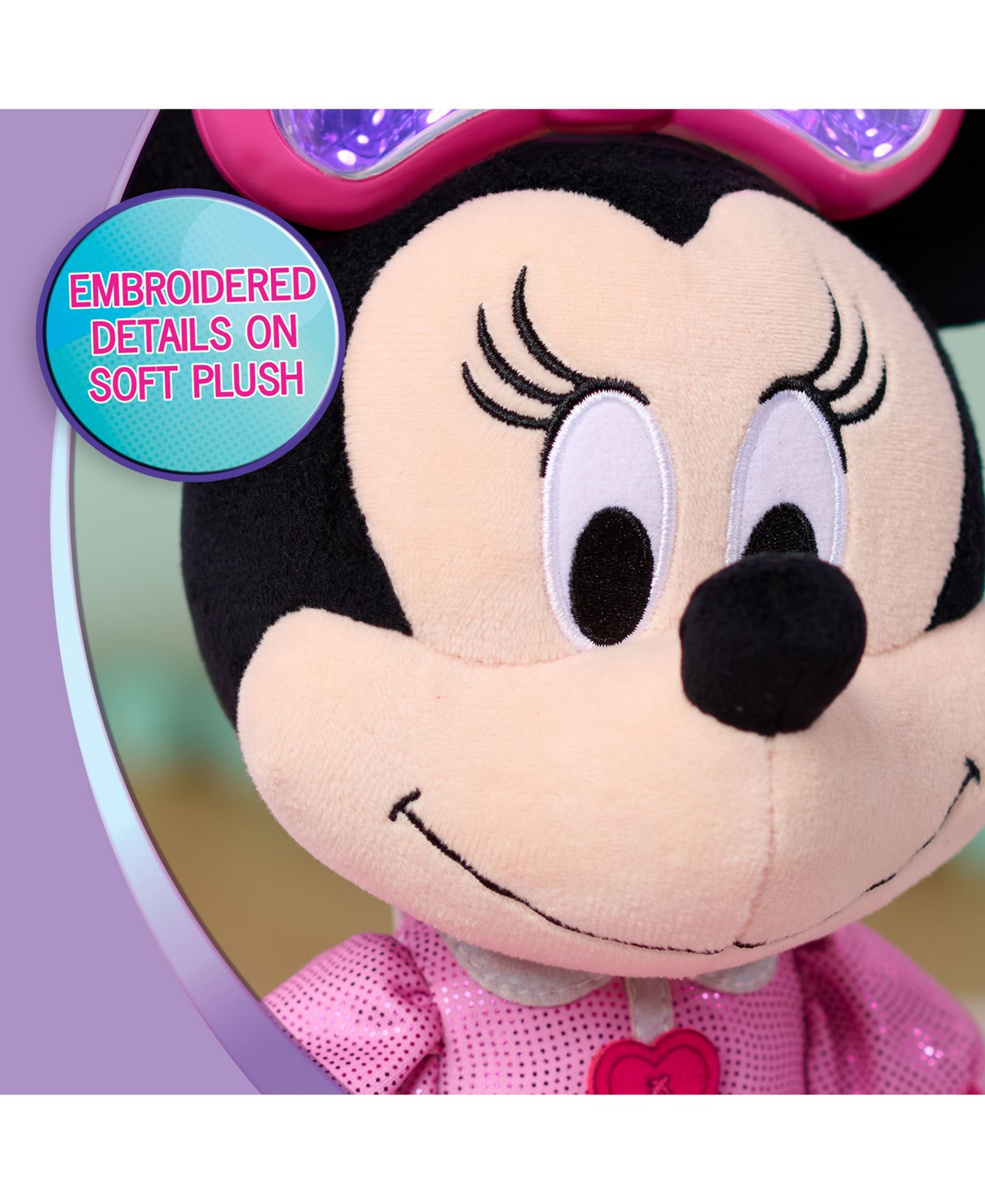 Детская мягкая игрушка Minnie Mouse Colorfinity Interactive 15" Plush — фото 11
