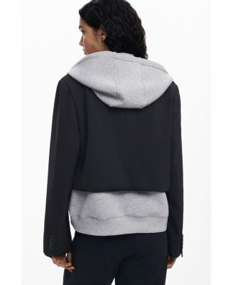 Women's Combined knit blazer