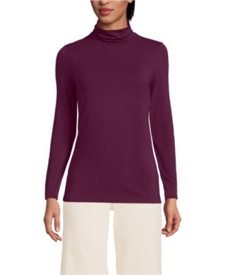 Women's Lightweight Jersey Long Sleeve Turtleneck