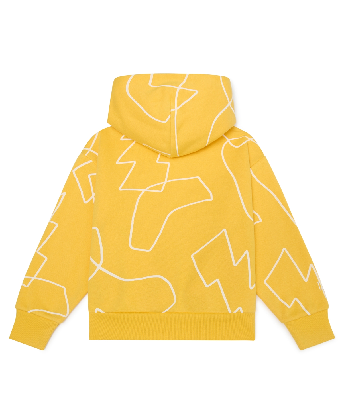 Color Lab Unisex 2t-6x Pull-on Printed Long Sleeve Hoodie In Yellow