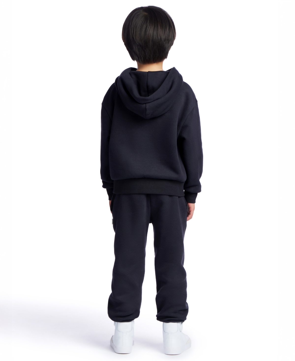 Color Lab Unisex 2t-6x Pull-on Printed Long Sleeve Hoodie In Black