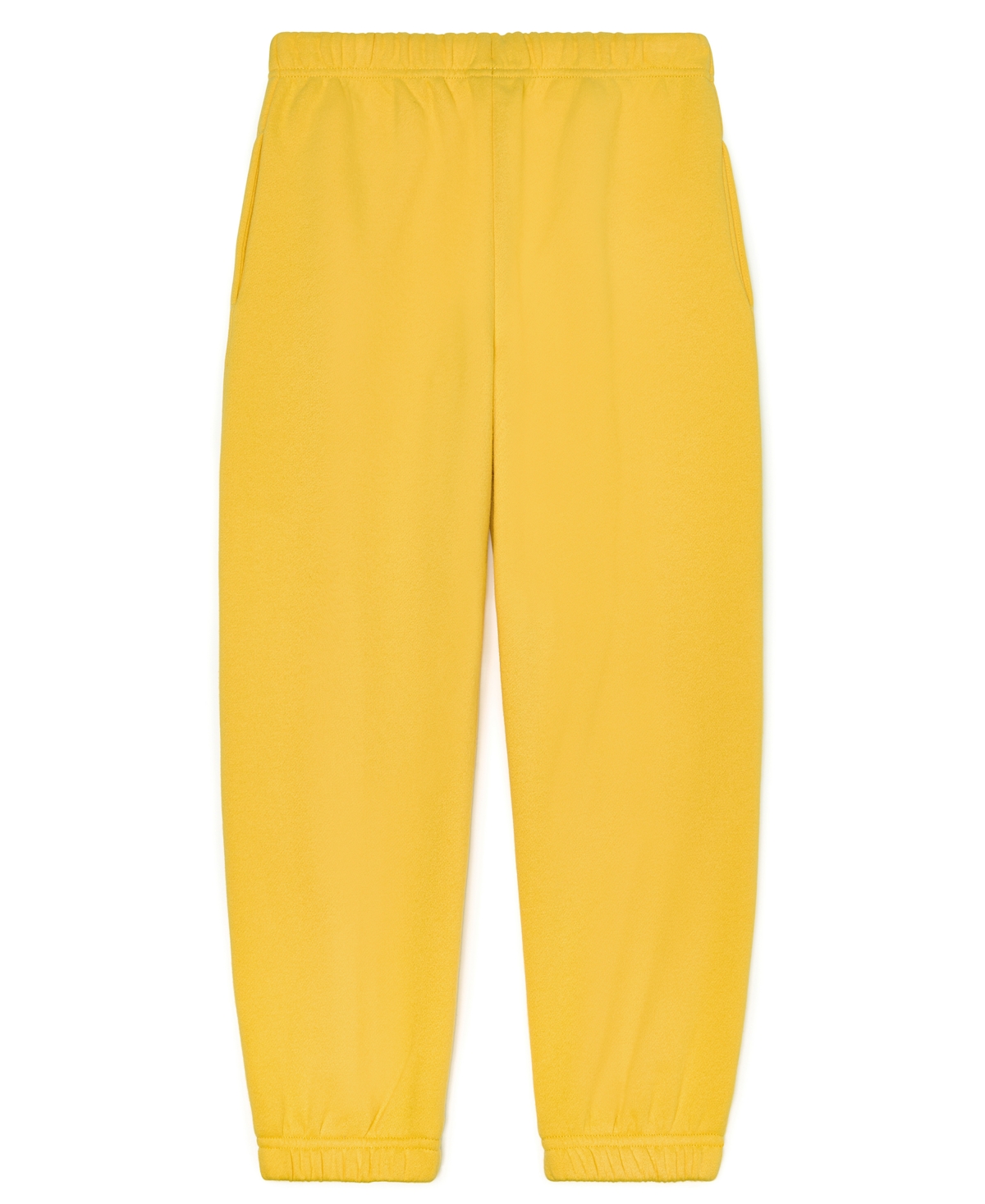Color Lab Unisex 2t-6x Pull-on Fleece Jogger Pants In Yellow