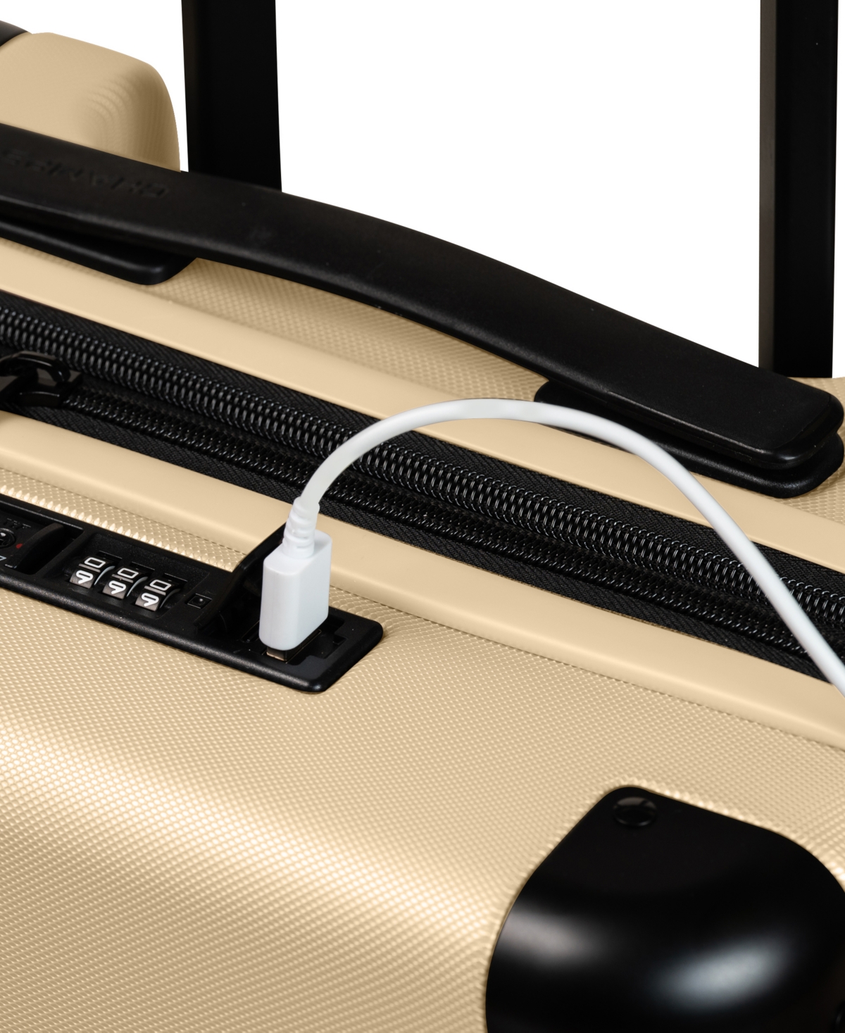 Champs Earth Collection 3-pc. Hardside Luggage Set In Sand