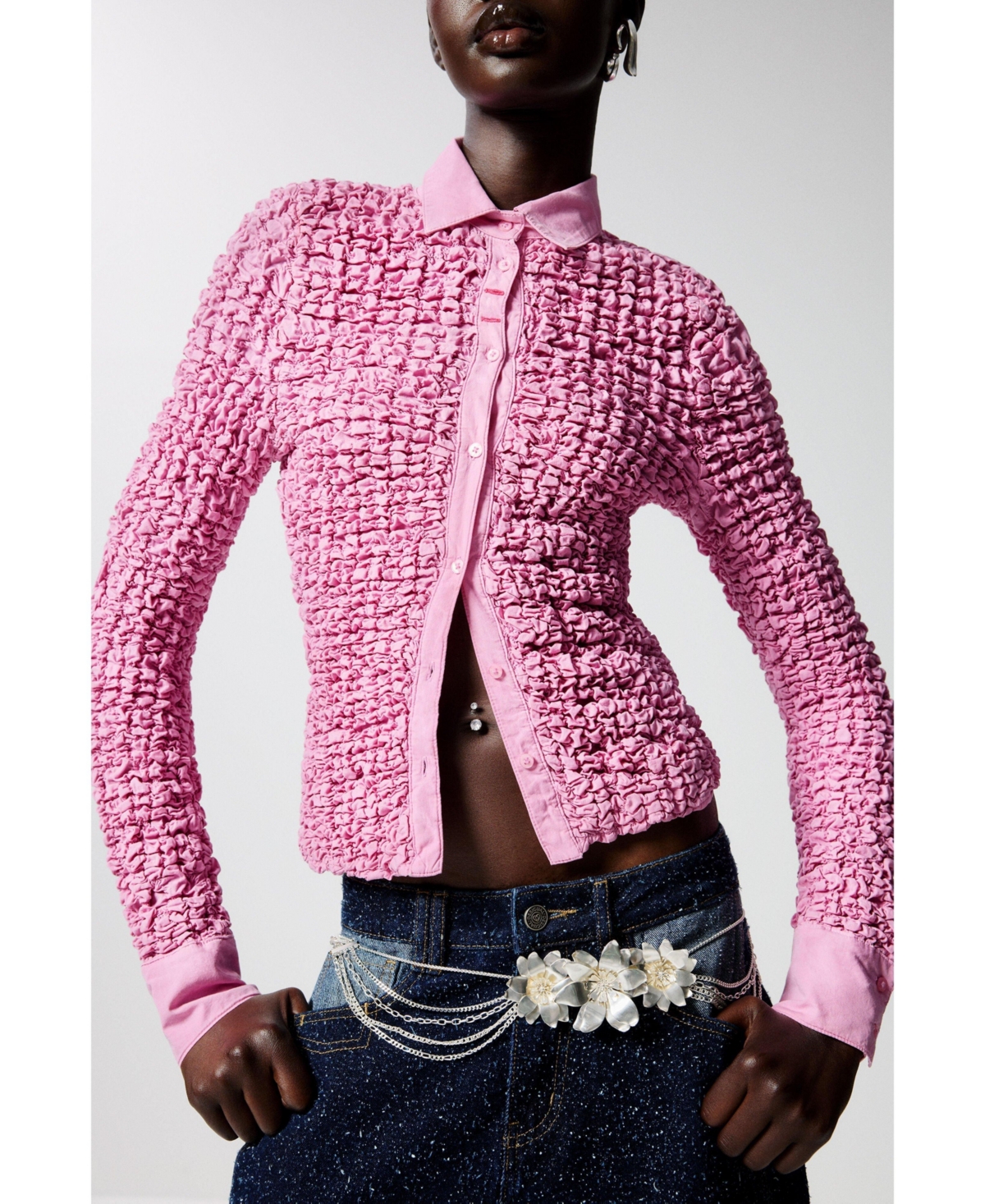 Desigual Women's Textured shirt