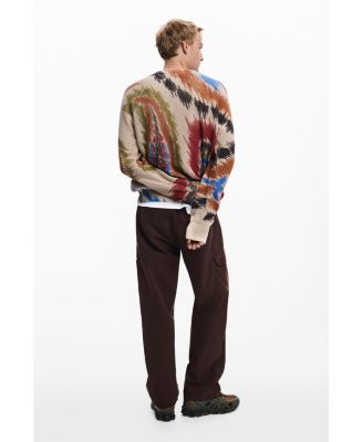 Men's Abstract paisley sweater