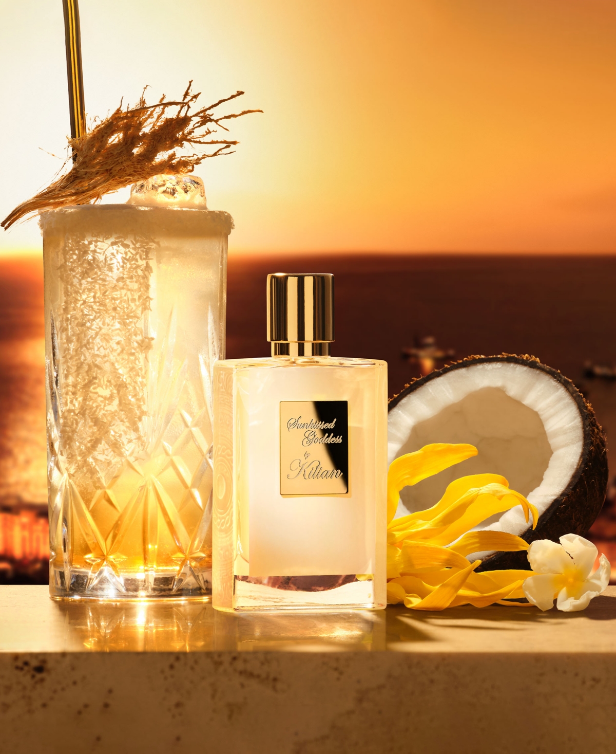 Kilian Paris Sunkissed Goddess Eau De Parfum, 1.7 Oz. In Transparent