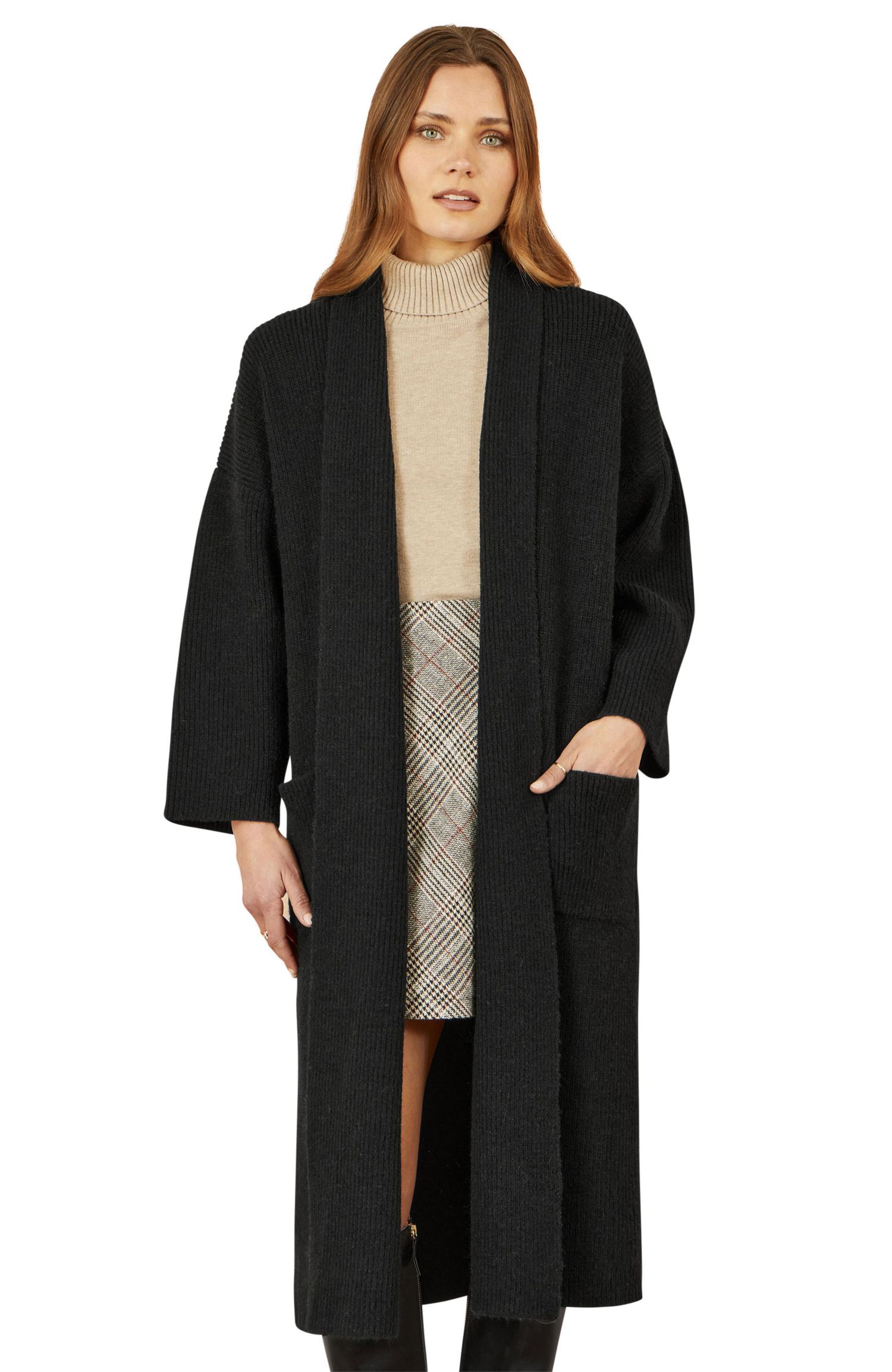 Women's Knitted Maxi Cardigan