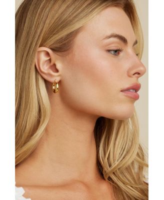 Nadia Classic Gold Hoops