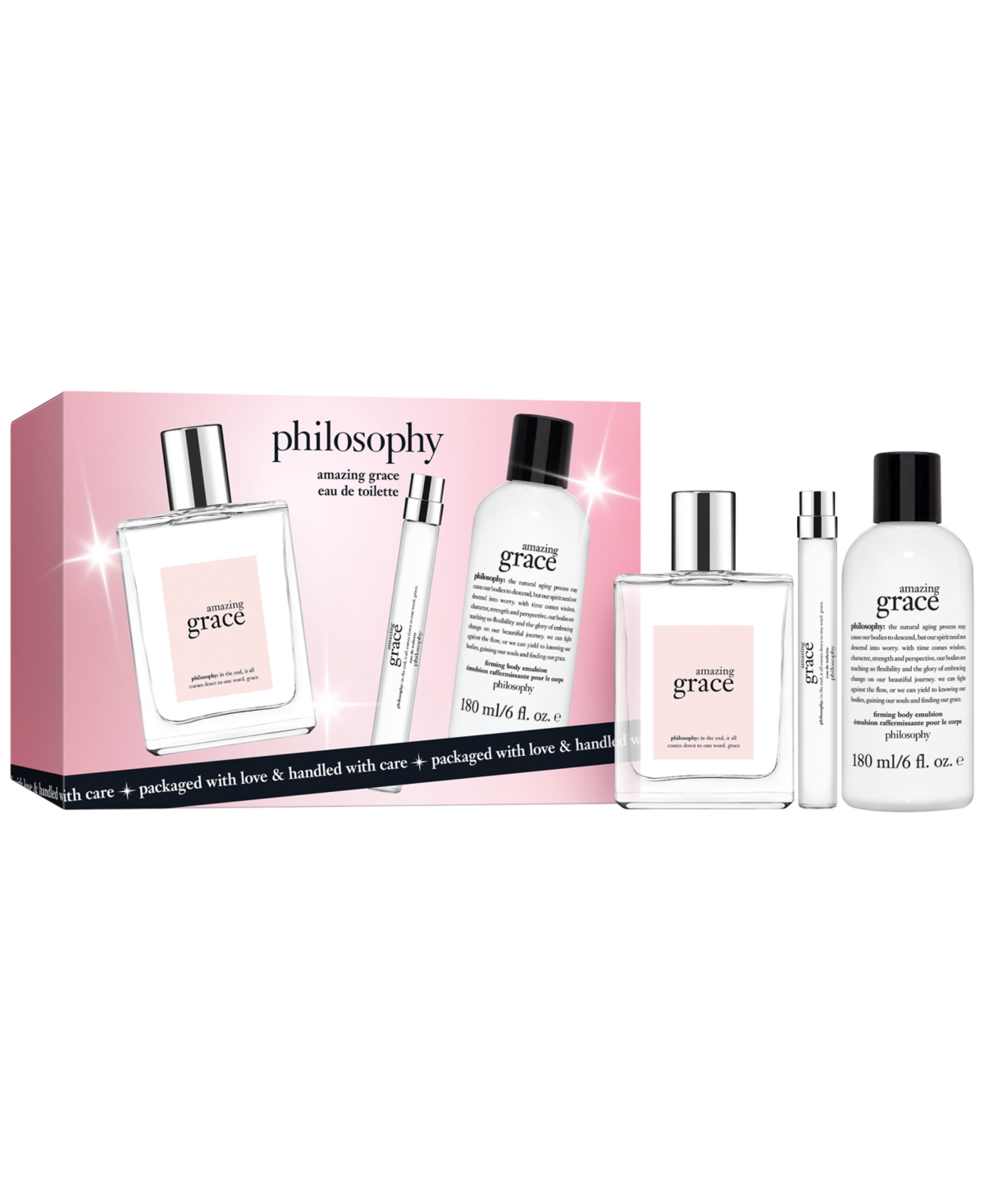 Philosophy Di Lorenzo Serafini 3-pc. Amazing Grace Eau De Toilette Collection Fragrance Gift Set In Transparent