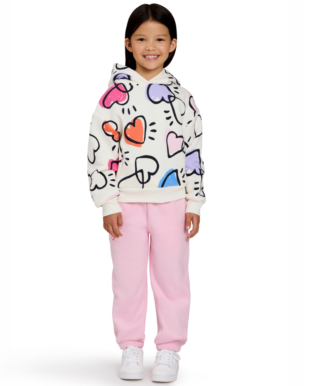 Color Lab Unisex 2t-6x Pull-on Fleece Jogger Pants In Pink