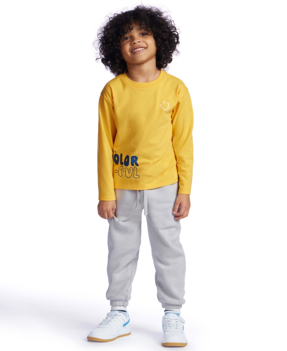 Color Lab Unisex 2t-6x Pull-on Fleece Jogger Pants In Gray
