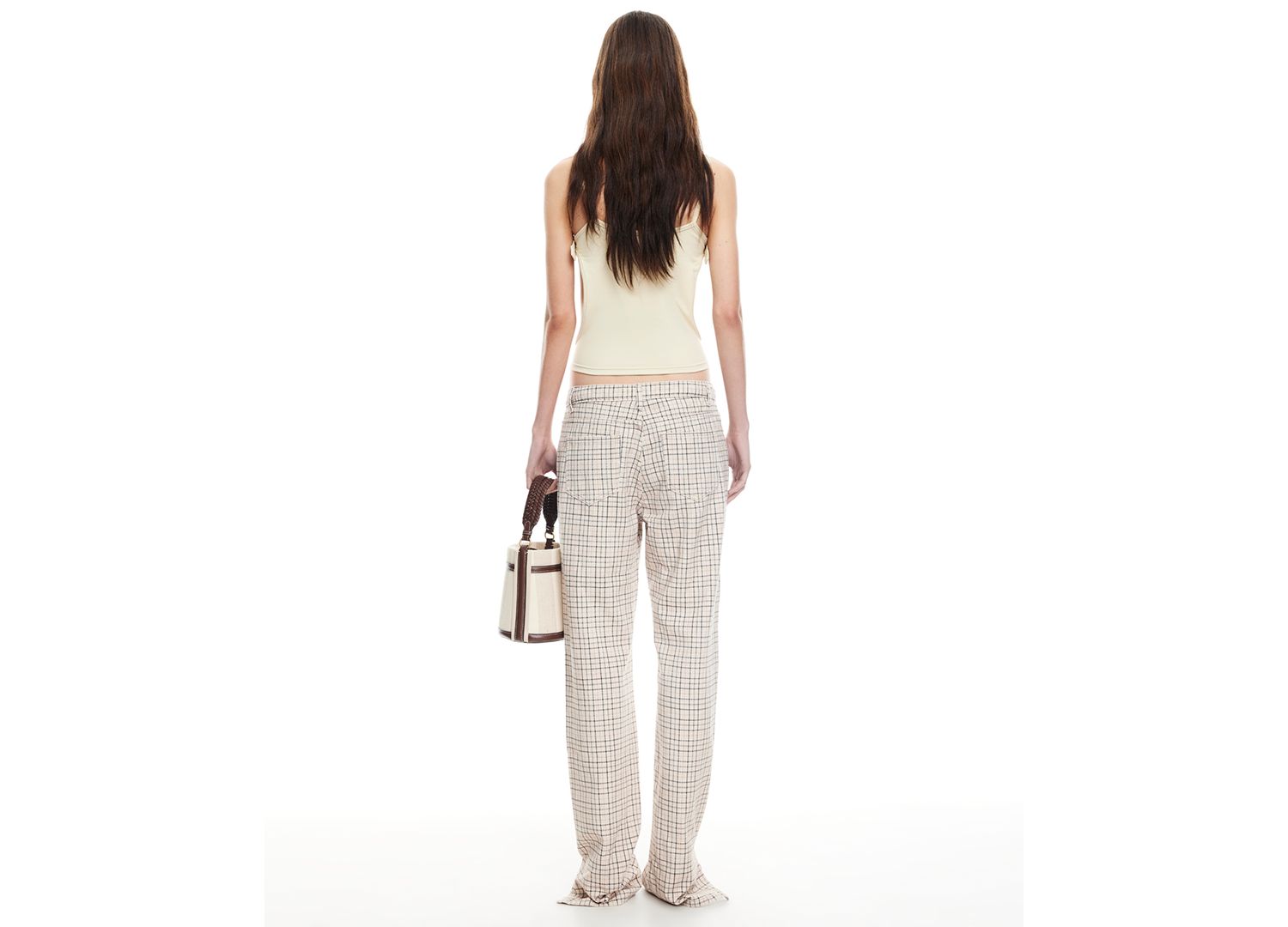 Women's Alabama Checked Detail Jeans