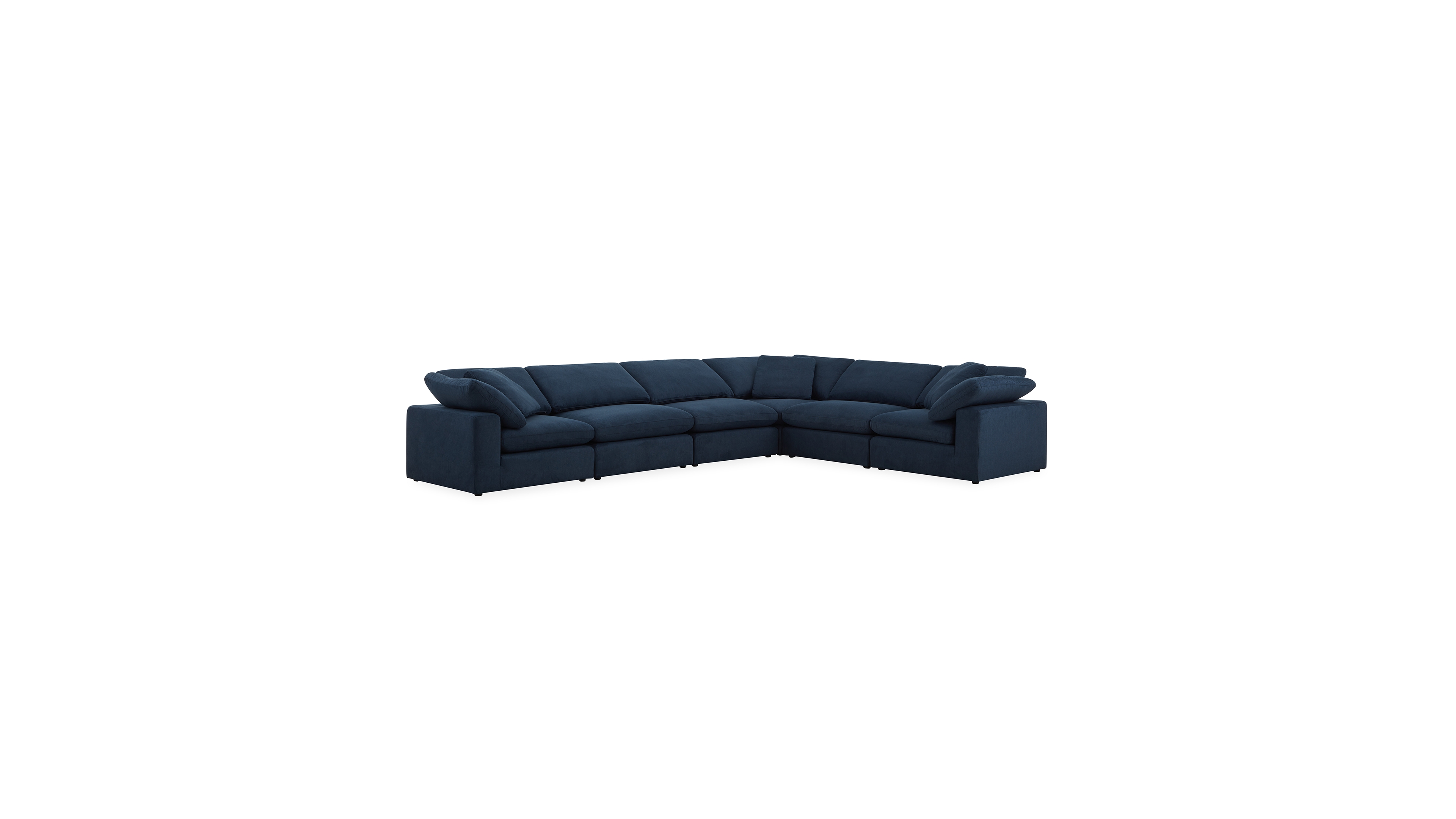 Furniture Fog 6-Pc. Fabric L-Sectional Sofa Set
