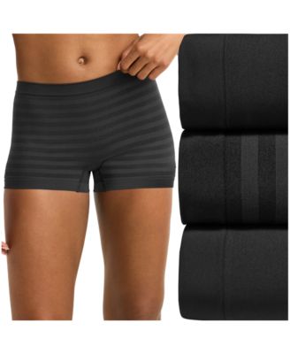 Seamfree 3-Pack Full Coverage Boy Shorts