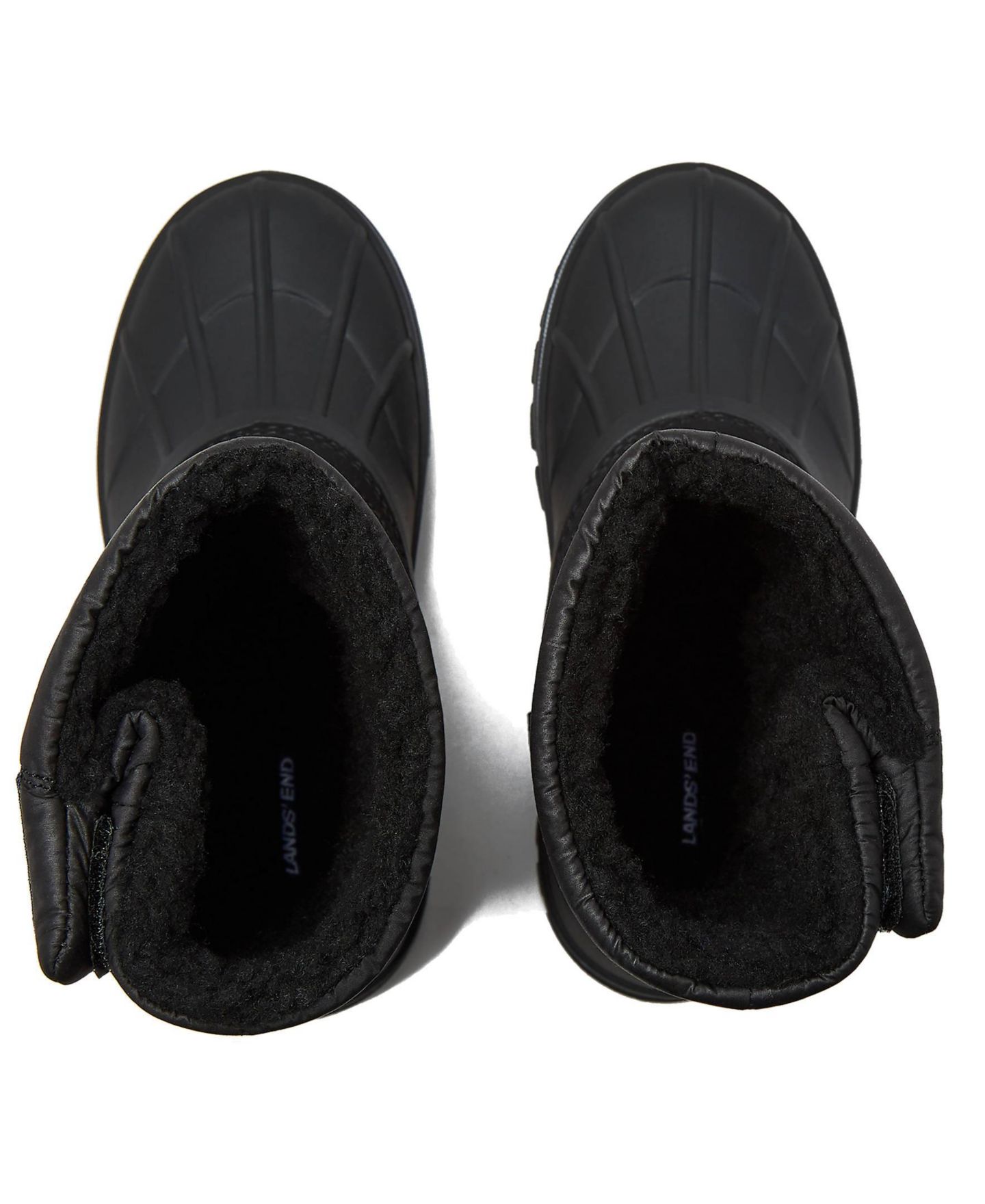 Детские ботинки Lands' End Frost Insulated Waterproof Snow Boots, цвет: Чёрный — фото 3