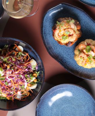 Medium Shallow 11" Oval Platters, Set of 4