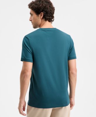 Men's Mercerized Cotton Short Sleeve Crewneck T-Shirt