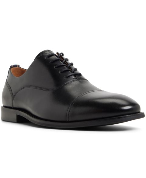 Обувь Brooks Brothers Men's Cassel Lace-Up Wingtip Oxford, цвет: Чёрный