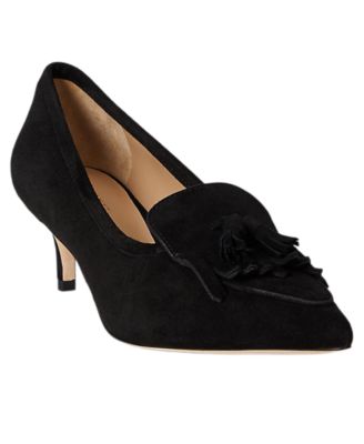 Women's Adrienne Suede Kiltie Pumps