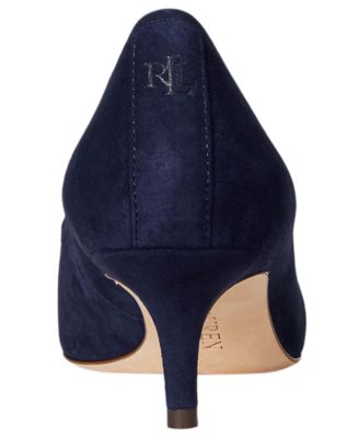 Women's Adrienne Suede Kiltie Pumps