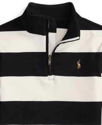 Boys' 2T-7 Long-Sleeve Mock Neck Sweatshirt