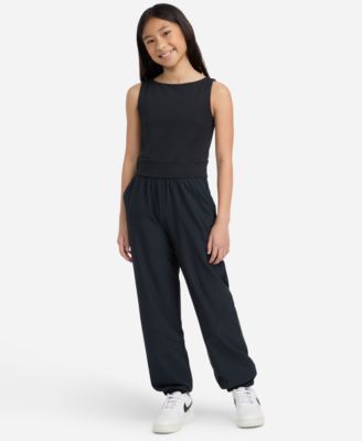 Girls' YPB neoKNIT Sleeveless Round Neck Jumpsuit