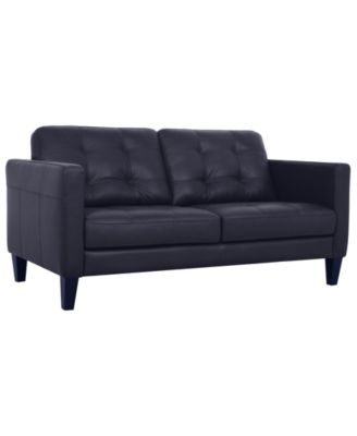 Pezley 67" Leather Loveseat