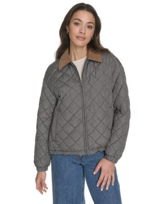 Women's Regular Diamond Quilted Jacket
