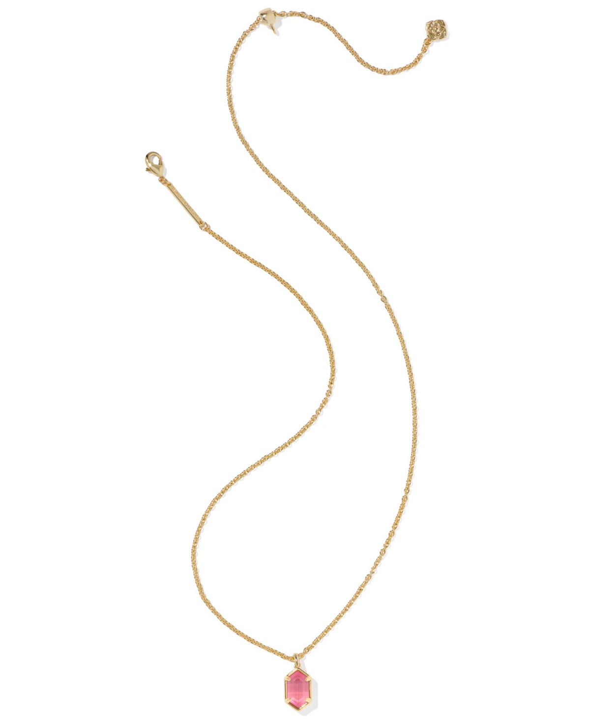 Kendra Scott 14k Gold-plated Hallie Short 18" Pendant Necklace In Gold