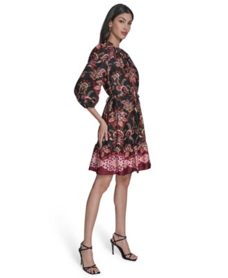 Women's Keyhole Pull-On Dress