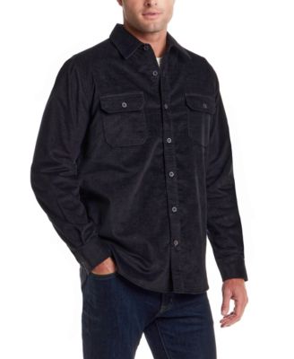 Men's Superfine Corduroy Long Sleeve Overshirt