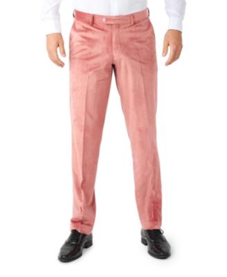 Men's Christmas Tuxedo - Velvet X- Mas Holiday Outfit - Slim Fit - Includes Blazer, Pants and Bow Tie