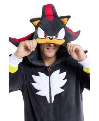 Men's Official Knuckles Union Suit - Sonic the Hedgehog Body Suit for Adults - Red